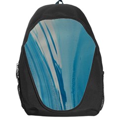 Blue Swirl Backpack Bag by WILLBIRDWELL