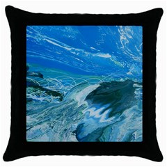 West Coast Throw Pillow Case (black) by WILLBIRDWELL