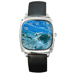 West Coast Square Metal Watch by WILLBIRDWELL