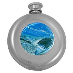 West Coast Round Hip Flask (5 Oz) by WILLBIRDWELL