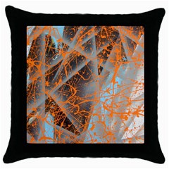 STRING THEORY Throw Pillow Case (Black)