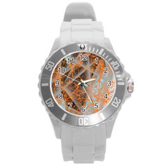 String Theory Round Plastic Sport Watch (l) by WILLBIRDWELL