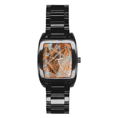 STRING THEORY Stainless Steel Barrel Watch