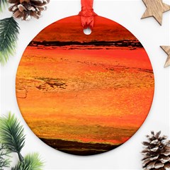 Sunset Ornament (round) by WILLBIRDWELL