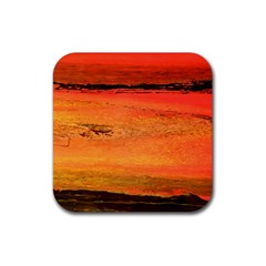 Sunset Rubber Coaster (square)  by WILLBIRDWELL