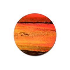 Sunset Magnet 3  (round) by WILLBIRDWELL