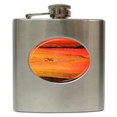 Sunset Hip Flask (6 Oz) by WILLBIRDWELL