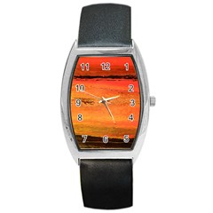 Sunset Barrel Style Metal Watch by WILLBIRDWELL