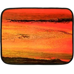 Sunset Double Sided Fleece Blanket (mini)  by WILLBIRDWELL