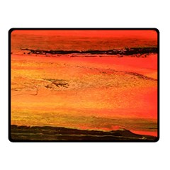 Sunset Double Sided Fleece Blanket (small)  by WILLBIRDWELL