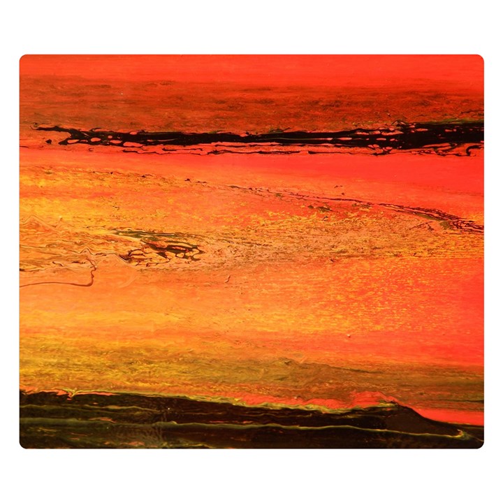 SUNSET Double Sided Flano Blanket (Small) 