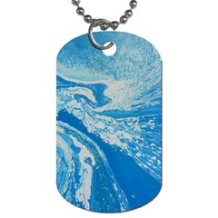 Sea Serpent Dog Tag (two Sides) by WILLBIRDWELL