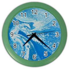 Sea Serpent Color Wall Clock by WILLBIRDWELL