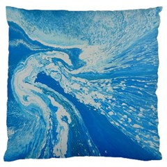 Sea Serpent Large Cushion Case (two Sides) by WILLBIRDWELL