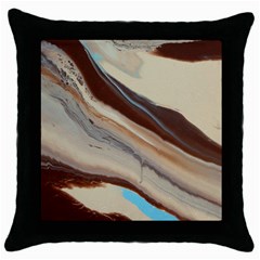 Mother Earth 2 Throw Pillow Case (black) by WILLBIRDWELL