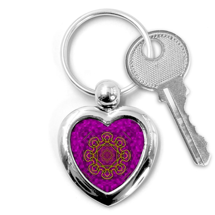 Star Of Freedom And Silent Night Key Chains (Heart) 