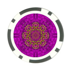 Star Of Freedom And Silent Night Poker Chip Card Guard