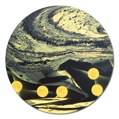 Solar Babies Magnet 5  (round) by WILLBIRDWELL