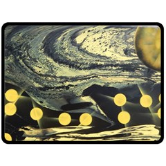 Solar Babies Fleece Blanket (large)  by WILLBIRDWELL