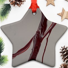 Silent Scream Ornament (star) by WILLBIRDWELL