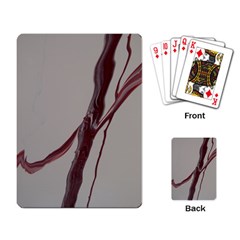 Silent Scream Playing Cards Single Design