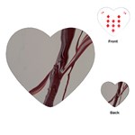 SILENT SCREAM Playing Cards (Heart) Front