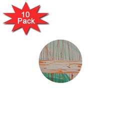 Wheat Field 1  Mini Buttons (10 Pack)  by WILLBIRDWELL