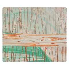 Wheat Field Double Sided Flano Blanket (small)  by WILLBIRDWELL