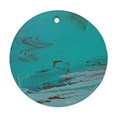 Copper Pond Ornament (round) by WILLBIRDWELL