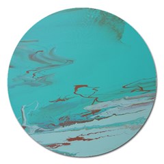 Copper Pond Magnet 5  (round) by WILLBIRDWELL