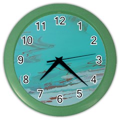 Copper Pond Color Wall Clock by WILLBIRDWELL