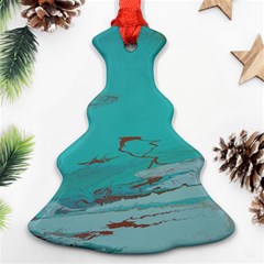 Copper Pond Ornament (christmas Tree)  by WILLBIRDWELL