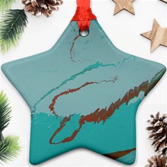 Copper Pond 2 Ornament (star) by WILLBIRDWELL