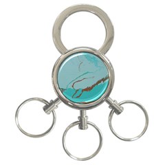 Copper Pond 2 3-ring Key Chains by WILLBIRDWELL