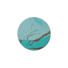 Copper Pond 2 Golf Ball Marker by WILLBIRDWELL