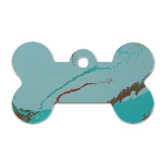 Copper Pond 2 Dog Tag Bone (two Sides) by WILLBIRDWELL