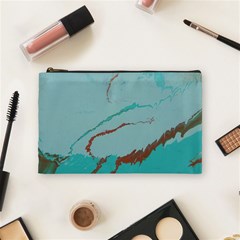 Copper Pond 2 Cosmetic Bag (medium) by WILLBIRDWELL