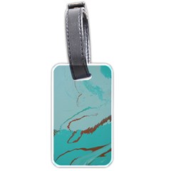 Copper Pond 2 Luggage Tags (one Side)  by WILLBIRDWELL