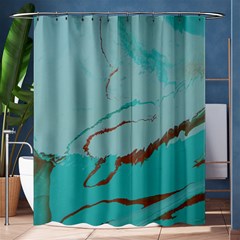 Copper Pond 2 Shower Curtain 60  X 72  (medium)  by WILLBIRDWELL