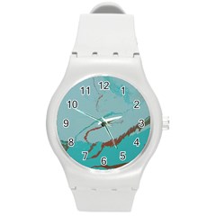 Copper Pond 2 Round Plastic Sport Watch (m) by WILLBIRDWELL