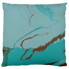 Copper Pond 2 Large Cushion Case (two Sides) by WILLBIRDWELL