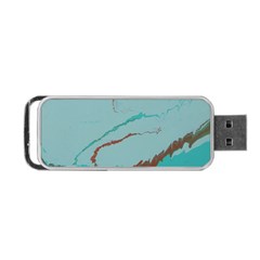 Copper Pond 2 Portable Usb Flash (two Sides) by WILLBIRDWELL