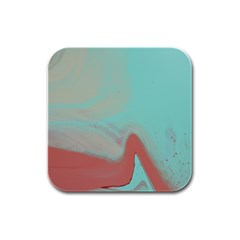 Dune Rubber Square Coaster (4 Pack)  by WILLBIRDWELL