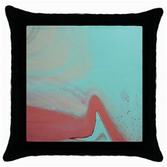 Dune Throw Pillow Case (black) by WILLBIRDWELL