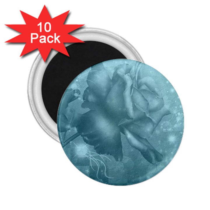 Wonderful Blue Soft Roses 2.25  Magnets (10 pack) 