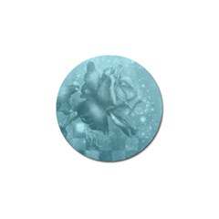 Wonderful Blue Soft Roses Golf Ball Marker (10 Pack) by FantasyWorld7