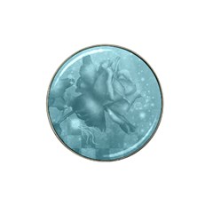 Wonderful Blue Soft Roses Hat Clip Ball Marker (10 Pack) by FantasyWorld7