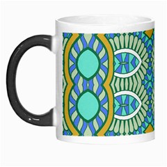 Green Blue Shapes                                            Morph Mug by LalyLauraFLM