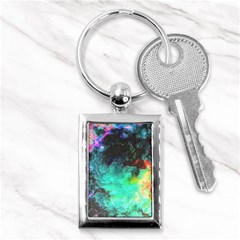 3d Paint                                            Key Chain (rectangle) by LalyLauraFLM