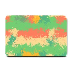 Spots In Retro Colors                                             Small Doormat by LalyLauraFLM